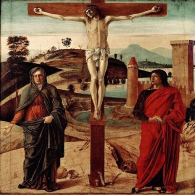  Golgotha Crucification –  Bir 15. Yüzyıl Habeş Ressamının Muhteşem Renk Oyunu ve Kutsal Görüntülemelerle Dolu Bir Şaheser!