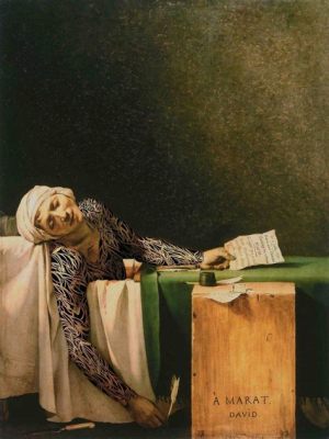 La Mort de Marat - Rococo Pastel ve İnsanı Ölümün Sarsıntısına Karşı Savunmasız Hali!