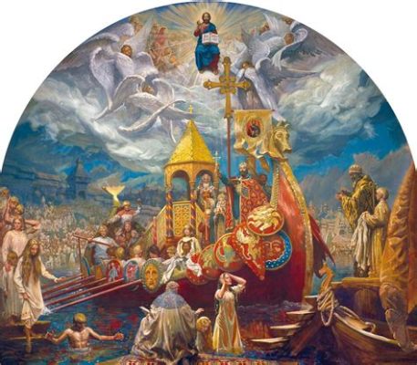 Posadnikov's 'The Baptism of Rus', A Tapestry of Faith and History!