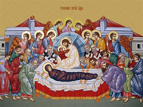  The Dormition of the Virgin Mary, 12th Century Byzantine Art Brilliance and Haunting Spiritual Depiction!